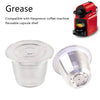 Nespresso Reusable Stainless Steel Capsule - Refillable for Inissia & Pixie